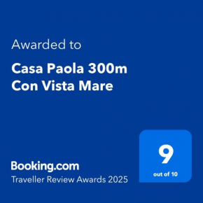 Casa Paola 300m Con Vista Mare